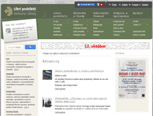 Tablet Screenshot of libpro.cz